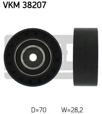 VKM38207 SKF rolo parasita da correia de transmissão