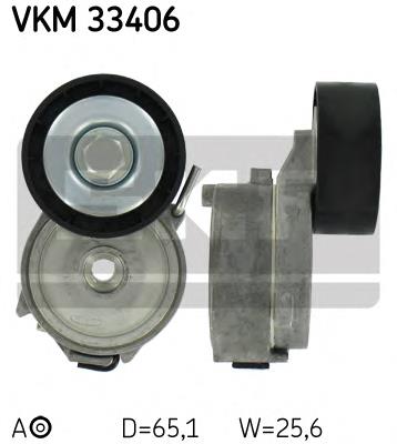 VKM 33406 SKF reguladora de tensão da correia de transmissão