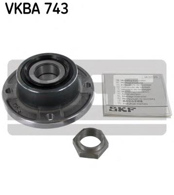 VKBA743 SKF cubo traseiro