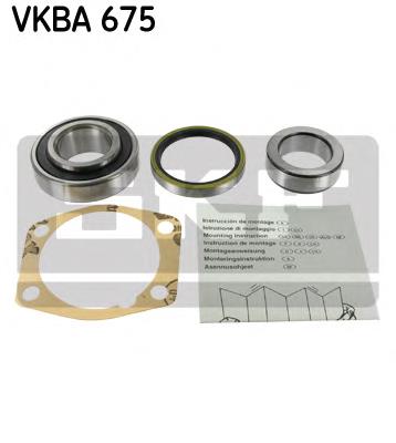 Rolamento de cubo traseiro VKBA675 SKF