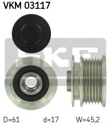 VKM03117 SKF polia do gerador