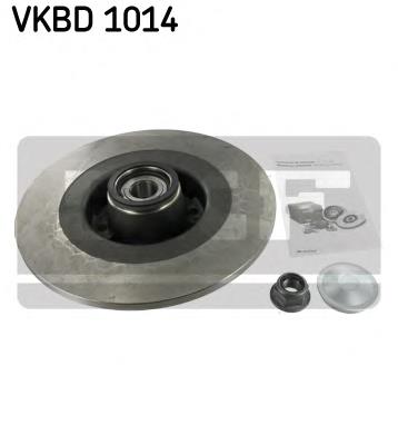 VKBD 1014 SKF disco do freio traseiro