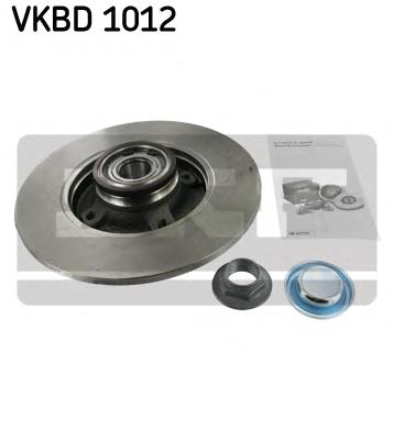 VKBD1012 SKF disco do freio traseiro