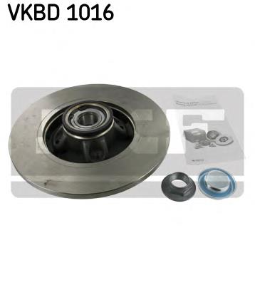 VKBD1016 SKF disco do freio traseiro