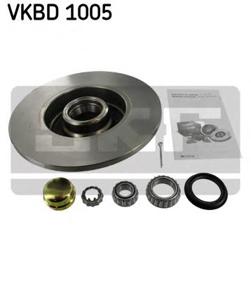 VKBD 1005 SKF disco do freio traseiro