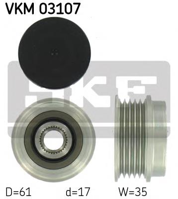 VKM 03107 SKF polia do gerador