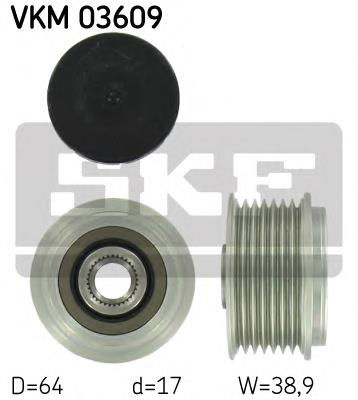 VKM03609 SKF polia do gerador