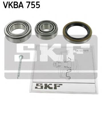 Rolamento de cubo traseiro VKBA755 SKF