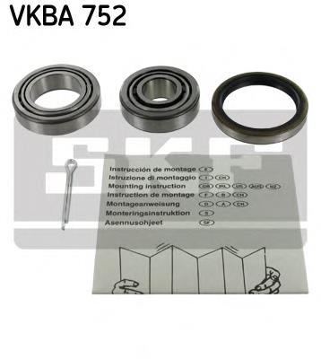 VKBA 752 SKF rolamento de cubo traseiro