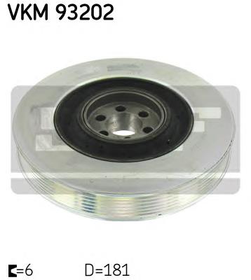 Шкив коленвала VKM93202 SKF