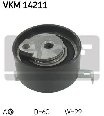 VKM14211 SKF rolo de reguladora de tensão da correia do mecanismo de distribuição de gás