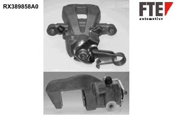 Тормозной суппорт правый задний FTE RX389858A0 цена, от 58.39 USD