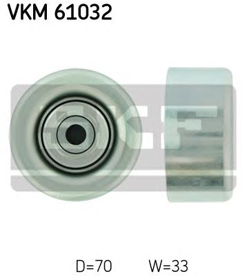 VKM 61032 SKF rolo parasita da correia de transmissão