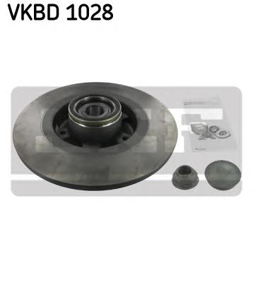 VKBD1028 SKF disco do freio traseiro