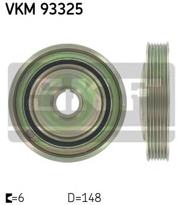 VKM 93325 SKF polia de cambota