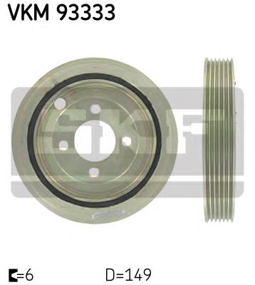 VKM93333 SKF polia de cambota