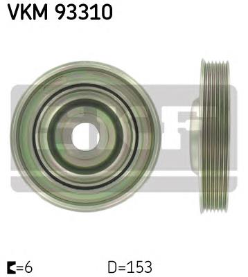 VKM93310 SKF polia de cambota