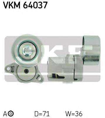 VKM64037 SKF reguladora de tensão da correia de transmissão