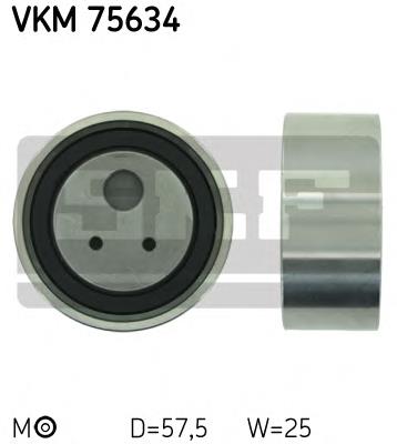VKM75634 SKF rolo de reguladora de tensão da correia do mecanismo de distribuição de gás