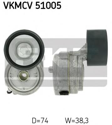 VKMCV 51005 SKF reguladora de tensão da correia de transmissão