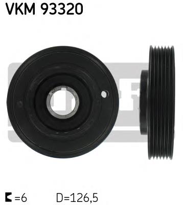 VKM93320 SKF polia de cambota