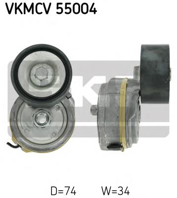 VKMCV55004 SKF reguladora de tensão da correia de transmissão