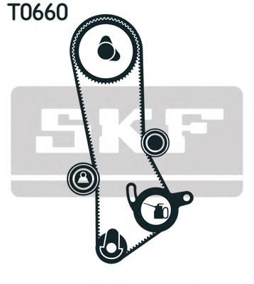 VKMA 91201 SKF correia do mecanismo de distribuição de gás, kit