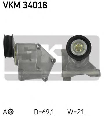 VKM34018 SKF Натяжитель клинового ремня