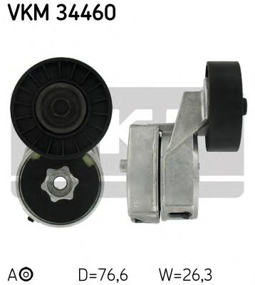 Reguladora de tensão da correia de transmissão VKM34460 SKF