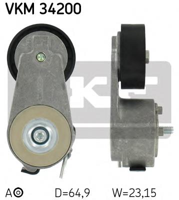 VKM34200 SKF reguladora de tensão da correia de transmissão