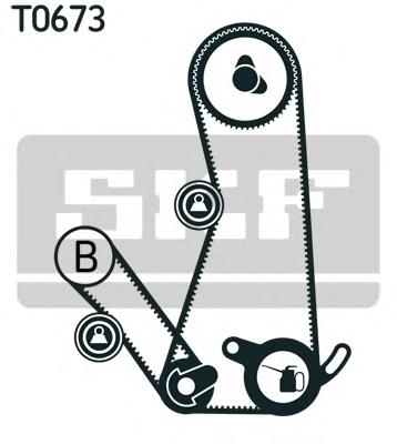 Комплект ГРМ VKMA95015 SKF