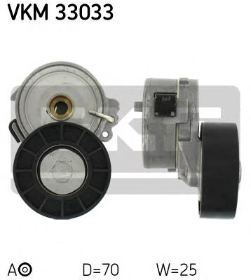 VKM 33033 SKF rolo de reguladora de tensão da correia de transmissão