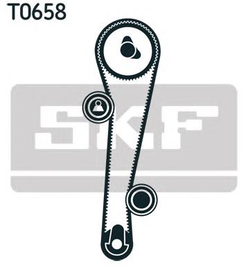 VKMA 95667 SKF correia do mecanismo de distribuição de gás, kit