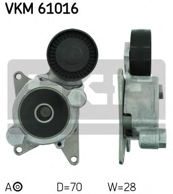 VKM61016 SKF rolo de reguladora de tensão da correia de transmissão