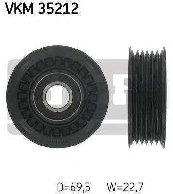 VKM 35212 SKF rolo parasita da correia de transmissão