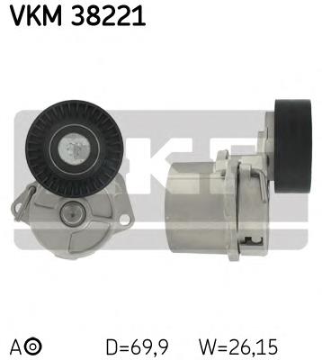 VKM 38221 SKF reguladora de tensão da correia de transmissão