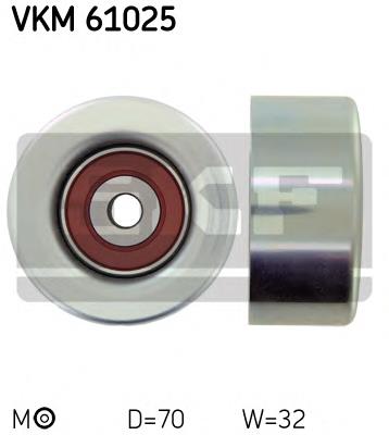 VKM 61025 SKF rolo parasita da correia de transmissão