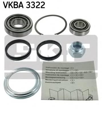 Rolamento de cubo dianteiro VKBA3322 SKF