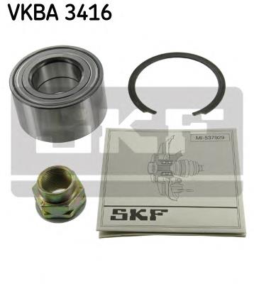 VKBA3416 SKF rolamento de cubo dianteiro