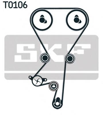 VKMA05220 SKF correia do mecanismo de distribuição de gás, kit