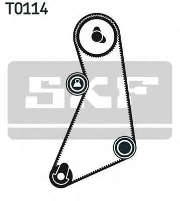 Correia do mecanismo de distribuição de gás, kit VKMA01021 SKF