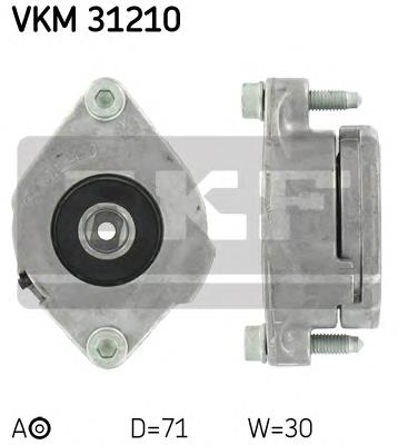VKM31210 SKF reguladora de tensão da correia de transmissão