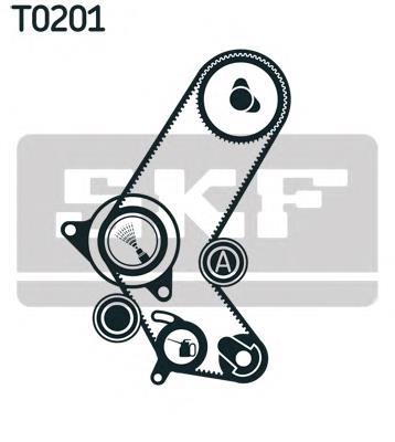 VKMA 05700 SKF correia do mecanismo de distribuição de gás, kit