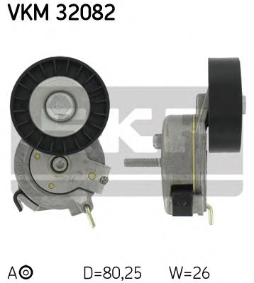 VKM32082 SKF reguladora de tensão da correia de transmissão