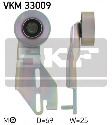 VKM 33009 SKF reguladora de tensão da correia de transmissão