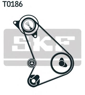 VKMA04305 SKF correia do mecanismo de distribuição de gás, kit