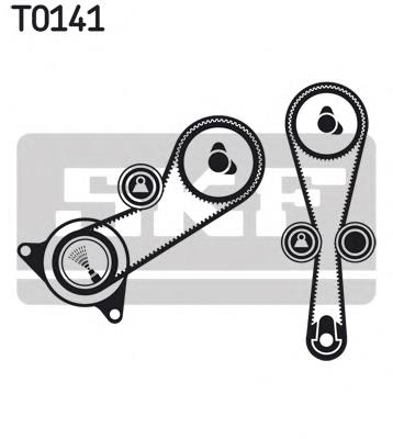 VKMA07302 SKF correia do mecanismo de distribuição de gás, kit