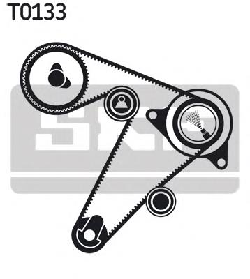 VKMA06501 SKF correia do mecanismo de distribuição de gás, kit