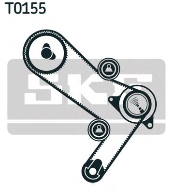 Correia do mecanismo de distribuição de gás, kit VKMA02986 SKF