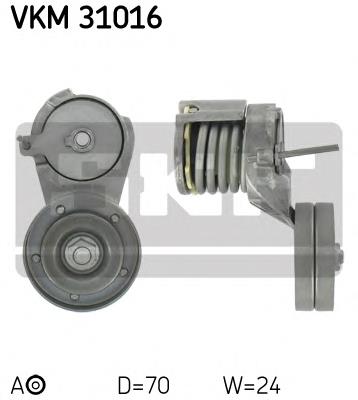 VKM 31016 SKF reguladora de tensão da correia de transmissão